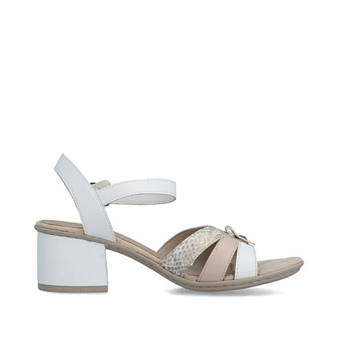Dámske sandále Rieker 64663-90 biela