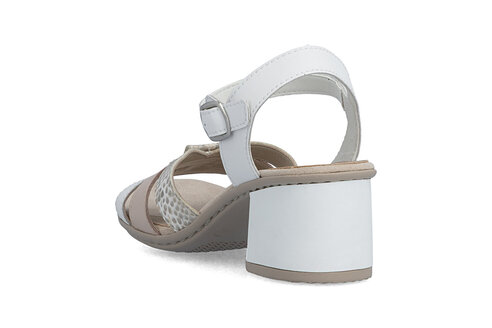 Dámske sandále Rieker 64663-90 biela