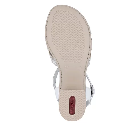 Dámske sandále Rieker 64663-90 biela