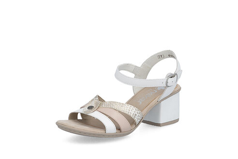 Dámske sandále Rieker 64663-90 biela