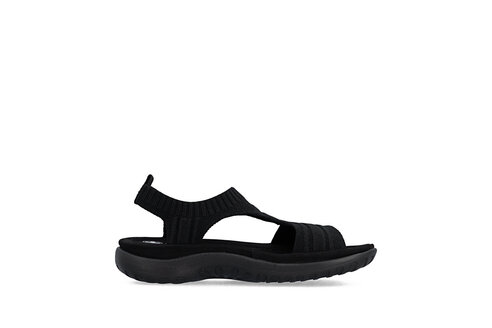 Dámske sandále Rieker 64850-00 čierna