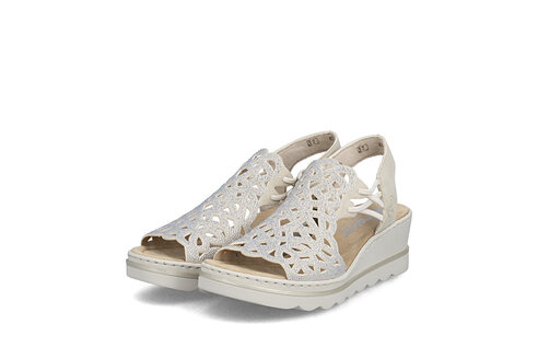 Dámske sandále Rieker 67465-62 béžová