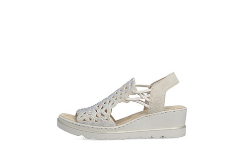 Dámske sandále Rieker 67465-62 béžová