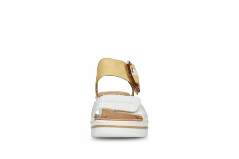 Dámske sandále Rieker 67476-69 biela