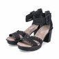 Dámske sandále Rieker 67584-00 čierne