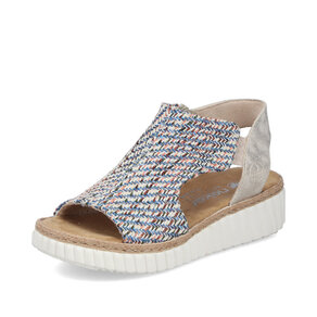 Dámske sandále Rieker 69284-90 modrá