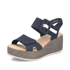 Dámske sandále Rieker 69450-14 modrá