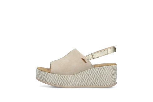 Dámske sandále Rieker 69460-62 béžová