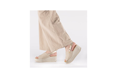 Dámske sandále Rieker 69460-62 béžová