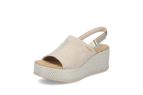 Dámske sandále Rieker 69460-62 béžová