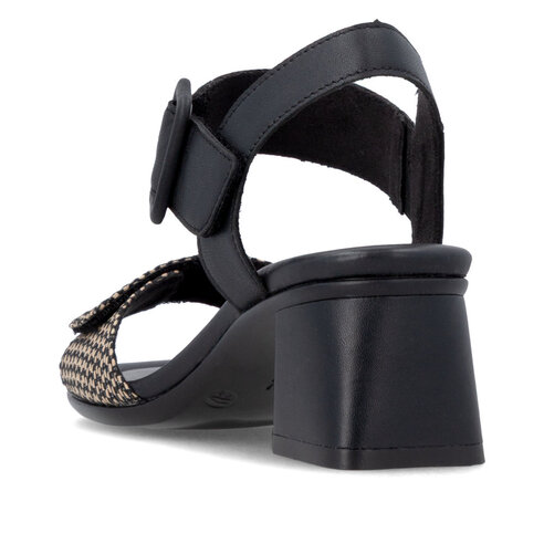 Dámske sandále Rieker D1K51-04 čierna