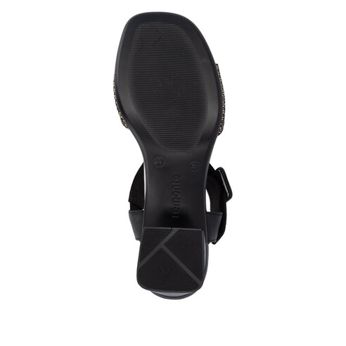 Dámske sandále Rieker D1K51-04 čierna