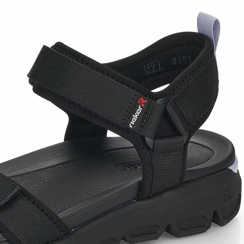 Dámske sandále Rieker-Revolution V8401-00 čierna