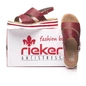 Dámske sandále Rieker V0276-33 červená