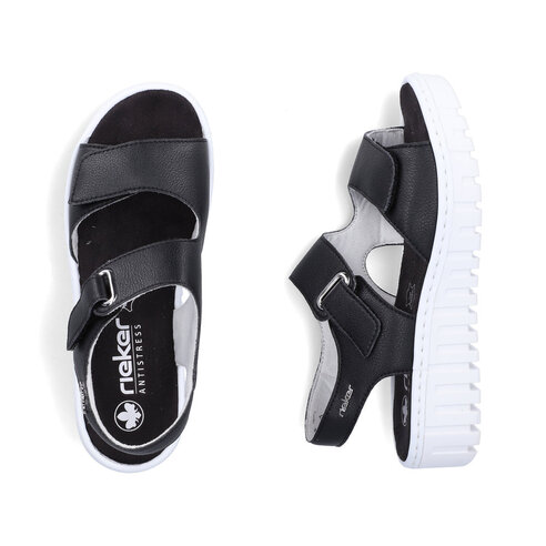 Dámske sandále Rieker V1382-00 čierna