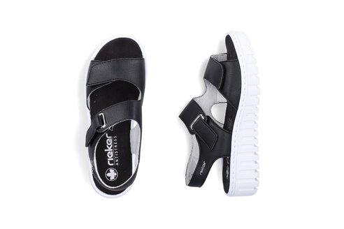 Dámske sandále Rieker V1382-00 čierna