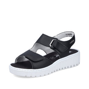 Dámske sandále Rieker V1382-00 čierna