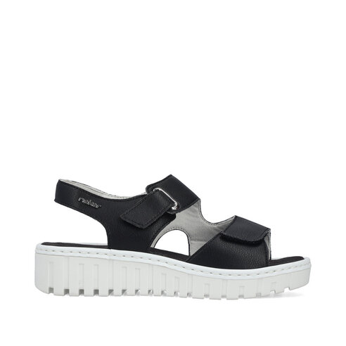 Dámske sandále Rieker V1382-00 čierna