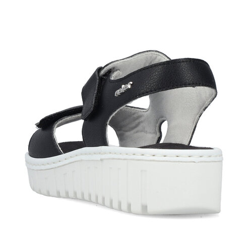 Dámske sandále Rieker V1382-00 čierna