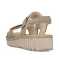 Dámske sandále Rieker V1382-64 béžová