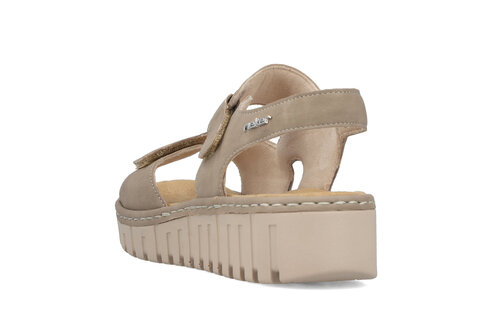 Dámske sandále Rieker V1382-64 béžová