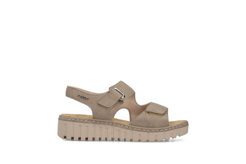 Dámske sandále Rieker V1382-64 béžová