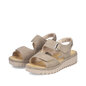 Dámske sandále Rieker V1382-64 béžová