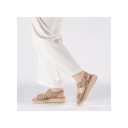 Dámske sandále Rieker V1382-64 béžová