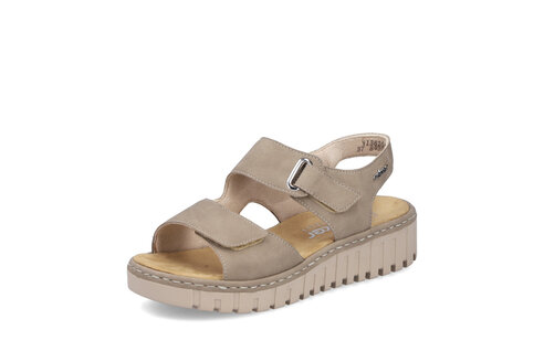 Dámske sandále Rieker V1382-64 béžová