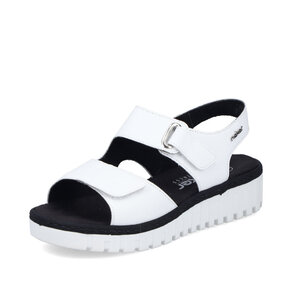 Dámske sandále Rieker V1382-80 biela