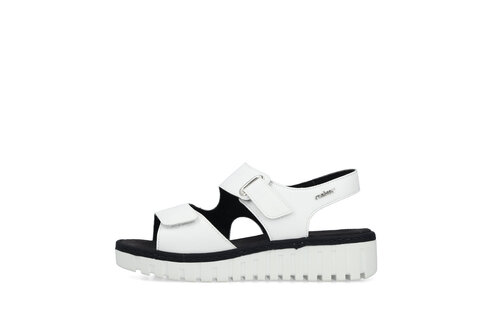 Dámske sandále Rieker V1382-80 biela