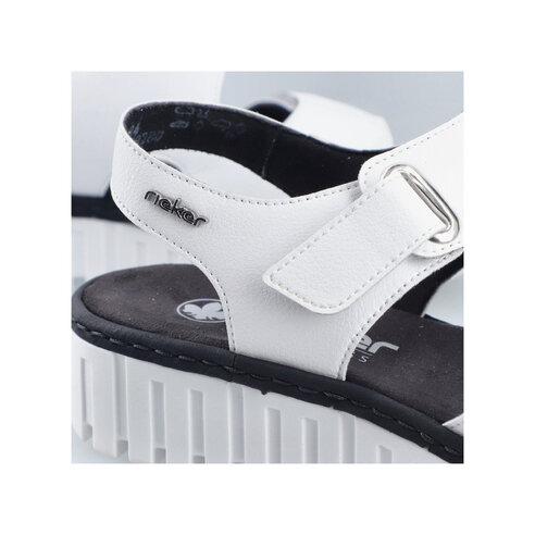 Dámske sandále Rieker V1382-80 biela