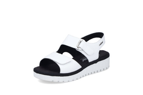 Dámske sandále Rieker V1382-80 biela