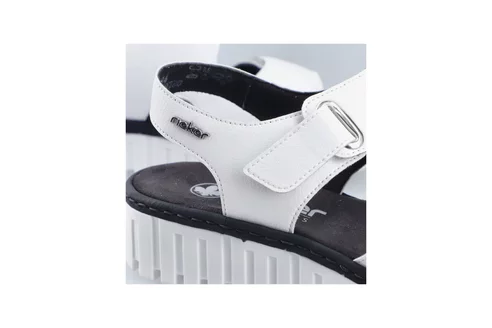 Dámske sandále Rieker V1382-80 biela