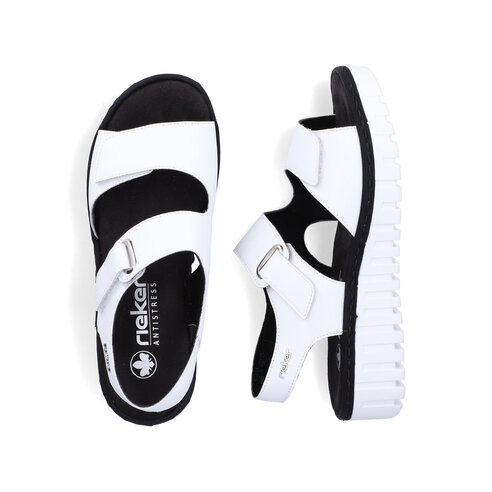 Dámske sandále Rieker V1382-80 biela