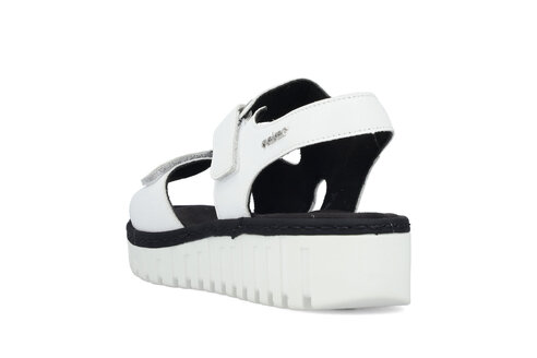 Dámske sandále Rieker V1382-80 biela