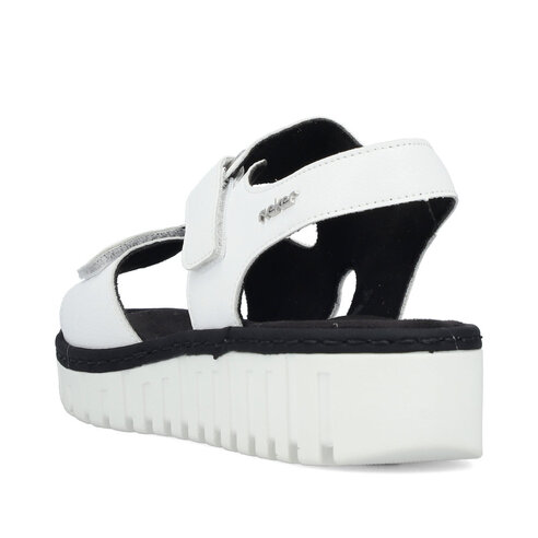 Dámske sandále Rieker V1382-80 biela