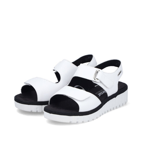 Dámske sandále Rieker V1382-80 biela