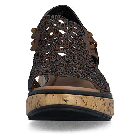 Dámske sandále Rieker V1765-24 hnedá