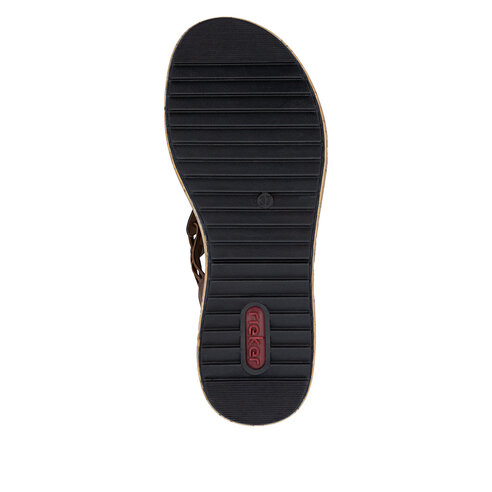 Dámske sandále Rieker V1765-24 hnedá