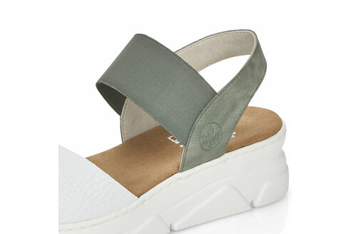 Dámske sandále Rieker V2001-52 biela