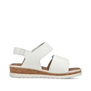 Dámske sandále Rieker V4181-80 biela