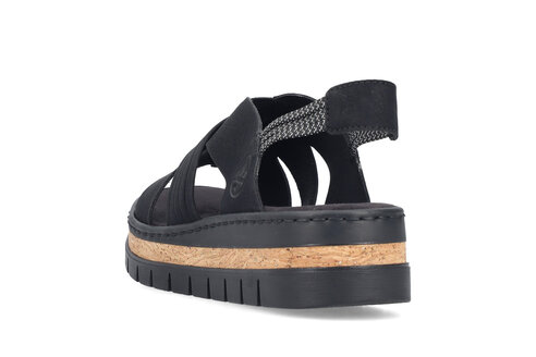 Dámske sandále Rieker V4959-00 čierna