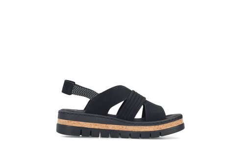 Dámske sandále Rieker V4959-00 čierna