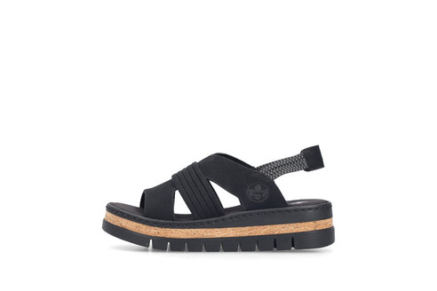 Dámske sandále Rieker V4959-00 čierna