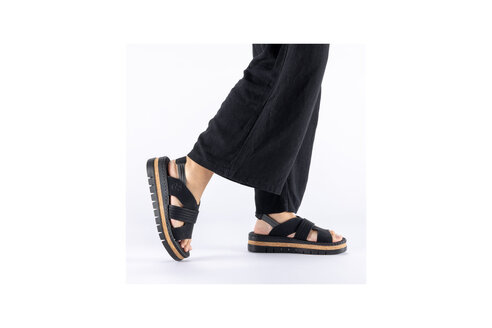 Dámske sandále Rieker V4959-00 čierna