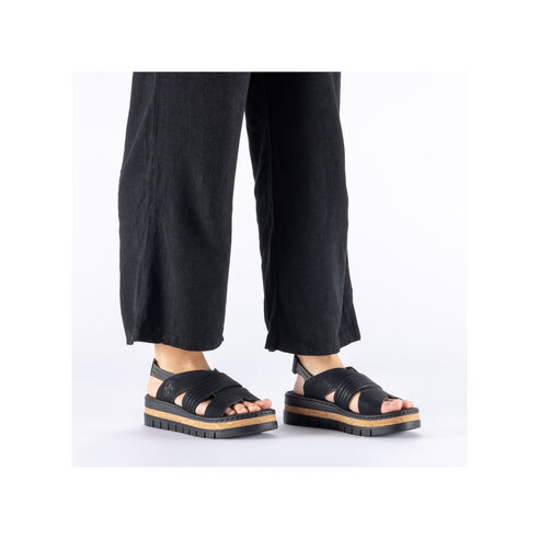 Dámske sandále Rieker V4959-00 čierna