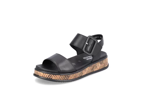 Dámske sandále Rieker W0800-00 čierna