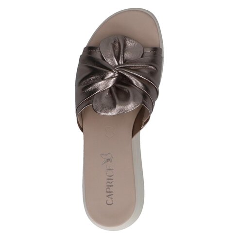 Dámske šľapky Caprice 9-27208-46 398 bronzová