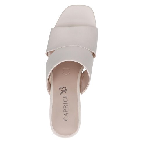 Dámske šľapky na nízkom podpätku Caprice 9-9-27205-42-170